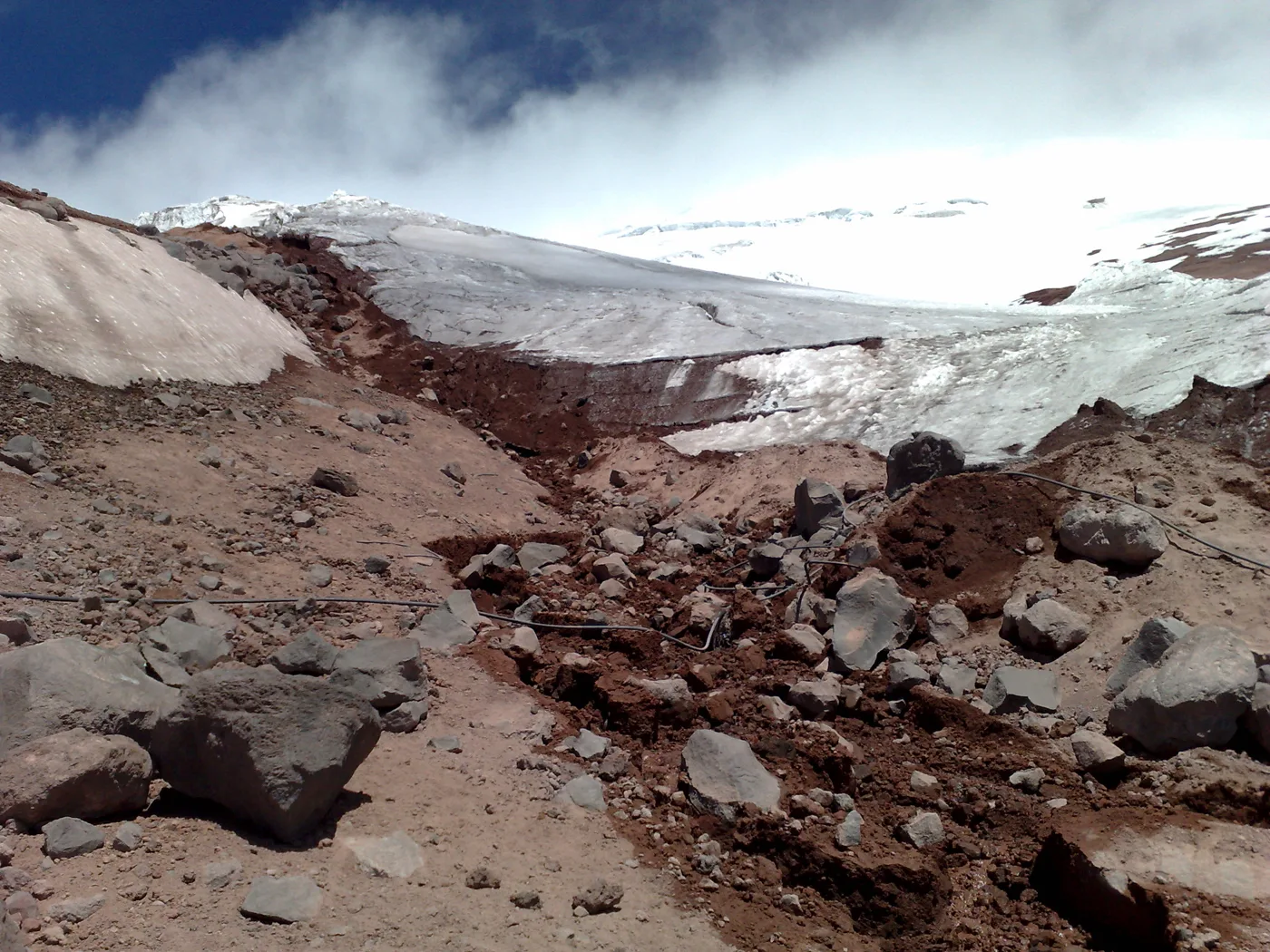 Cotopaxi, Ecuador 2009: My Hike and Mountain-Bike Day, Not a Summit