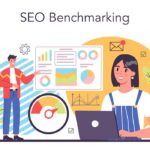 seo-benchmarking-concept-idea-business-development-improvement-compare-quality-with-competitor-companies-isolated-flat-vector-illustration_613284-2273